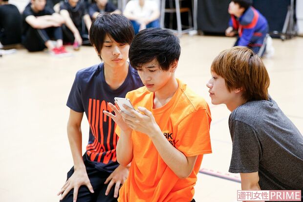 真剣な姿に胸きゅん　撮影／伊藤和幸