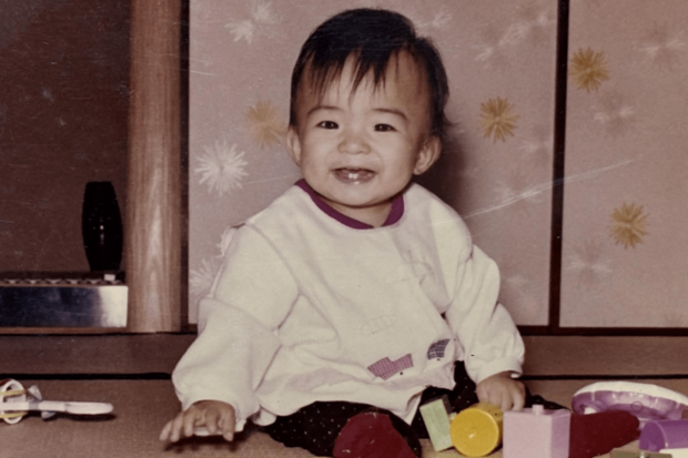 1968年夏ごろ、1歳になる前