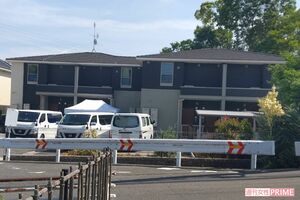 山中元稀容疑者が立花花華さんを殴って殺害した事件現場のアパート