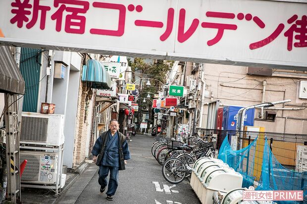 「僕を育てて大人にしてくれた街」と語る新宿・ゴールデン街