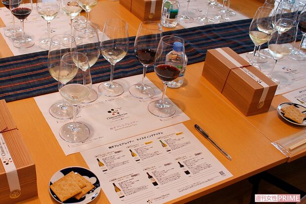 「プレミアムツアー」は6種類をテイスティング