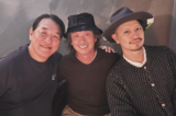 左からピエール瀧、椎名桔平、斎藤工の豪華なスリーショット(ピエール瀧公式インスタグラムより)