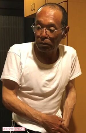 猫の虐待を認める新村容疑者（しっぽのこころ提供）