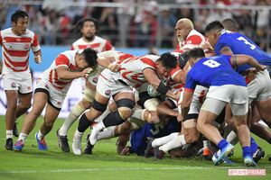 サモア戦では最高視聴率46.1％を記録するなど、ラグビーワールドカップに日本中が沸いた