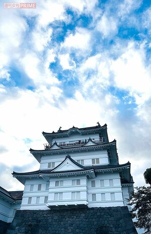 小田原城は駅から近く、観光に便利『60代 大人旅の愉しみと工夫』（主婦と生活社）より