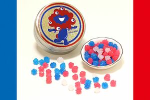 『EXPO2025ミャクミャクの金平糖』(810円) (「2025大阪・関西万博公式ライセンス商品オフィシャルオンラインストアより)