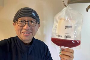 息子さんから採取した造血幹細胞でハプロ移植に。森田豊さん「身体が生まれ変わる第二の誕生日ですねと、病院のスタッフが言ってくれました」