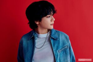 JO1　豆原一成　撮影/山田智絵、ヘアメイク/西尾さゆり、スタイリスト/岡本健太郎