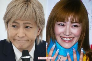 小室哲哉（左）とKEIKO