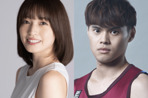 グラビアアイドル・村島未悠(ホリプロ公式サイトより)とバスケットボール男子元日本代表・藤井祐眞(チーム公式サイトより)