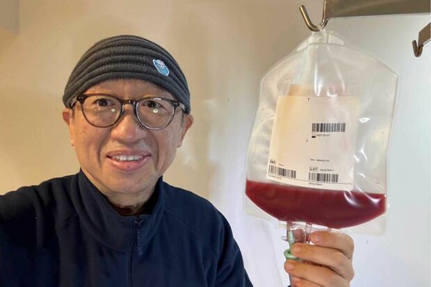 息子さんから採取した造血幹細胞でハプロ移植に。森田豊さん「身体が生まれ変わる第二の誕生日ですねと、病院のスタッフが言ってくれました」