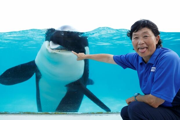 「私は動物のおばあちゃん」と話す海獣ドクター・勝俣悦子さん