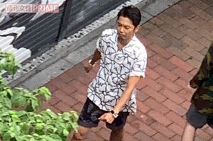 7月上旬の午後、新宿二丁目の路上でドラマの撮影をしていた翼
