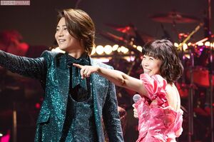 氷川きよし、水森かおり　撮影／廣瀬靖士