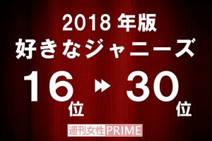 好きなジャニーズ2018
