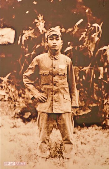 「海老名栄三郎」が入隊したころの写真