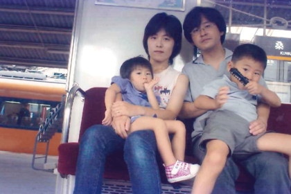 5歳の夏、名古屋へ家族旅行。直後に発病。