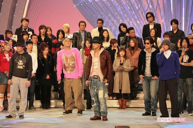 リハーサルの様子（'05年『紅白歌合戦』）