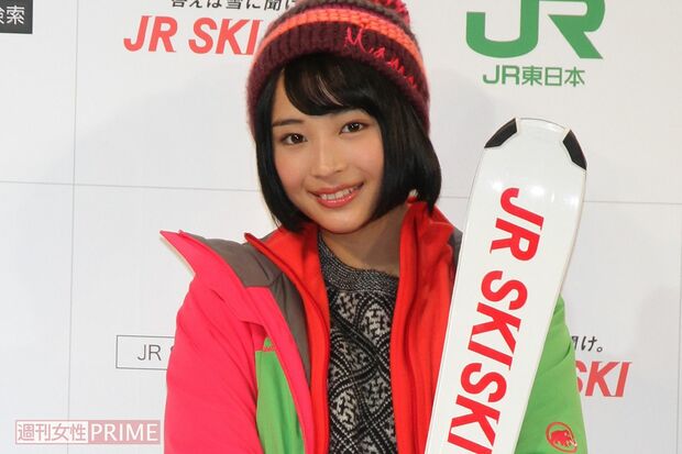 2014年〜2015年のイメージキャラクターを務めた広瀬すず