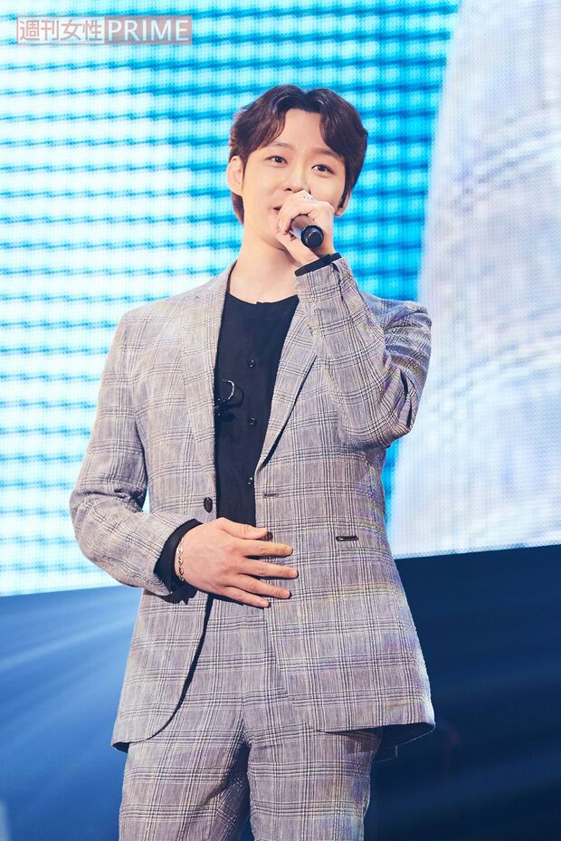 「これからは楽しい曲を作りたい。期待して」とユチョン　(c)2018 C-Jes Entertainment Co.,Ltd.All rights reserved