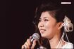 第22回日本レコード大賞で歌う八代亜紀('80年撮影)写真/週刊女性写真班