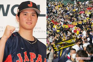 大谷翔平選手、阪神ファン（イメージです）