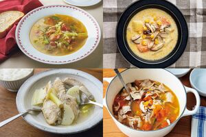 残暑疲れに効く塩だけスープ