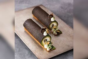 帝国ホテル東京　抹茶と和三盆の恵方ロールケーキ／1800円