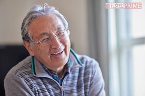 なれそめを尋ねると、照れながらも話してくれた（撮影／廣瀬靖士）