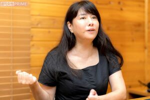 立花理佐さん　撮影／佐藤靖彦