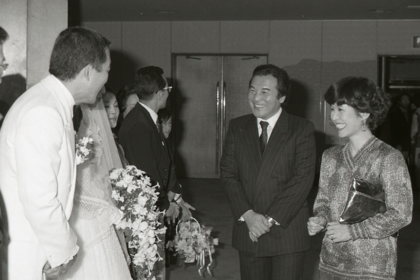 1978年、当時『シャボン玉こんにちは』のコンビ司会をしていた愛川欽也さんと結婚。以降、芸能界を代表するおしどり夫婦として知られるように