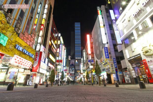 新宿・歌舞伎町からの人が消えた