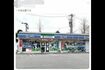 中日ドラゴンズの青の装飾がされている名古屋にあるファミリーマート（Xより）