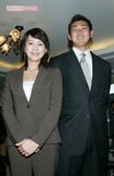 2004年、元日テレアナ・柴田倫世さんと婚約会見を開いた松坂大輔氏