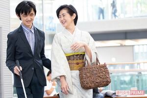 「大先生は僕にとってビジネスパートナーでもある」と幸男くん　撮影／齋藤周造