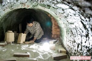 陶芸家神山清子さん　撮影／伊藤和幸