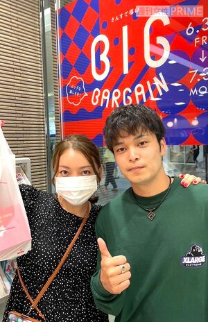 私の弟。姉を心配して?新幹線乗り場まで送ってくれました 提供/加藤綾菜