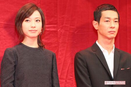 '13年公開の『劇場版SPEC〜結〜』の完成披露舞台挨拶にて 撮影/週刊女性写真班