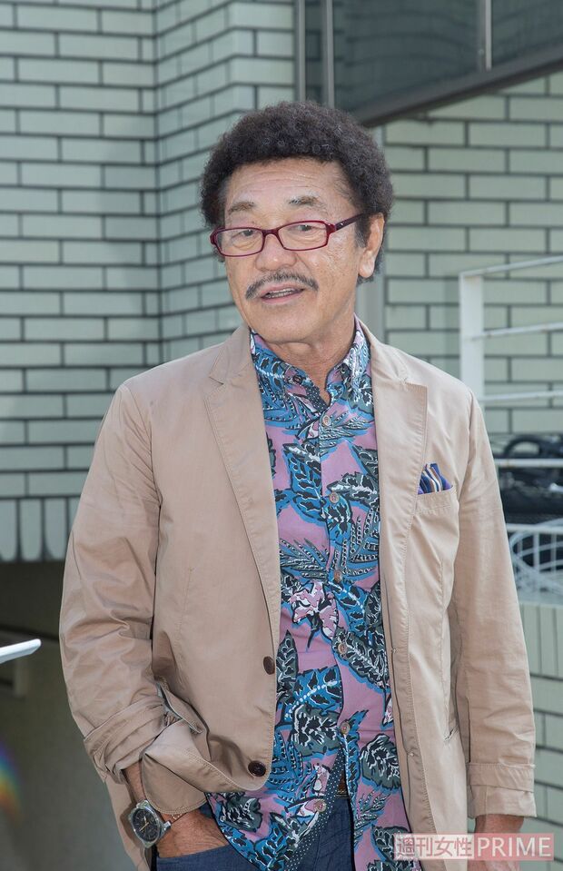 直撃取材に対応してくれた具志堅用高