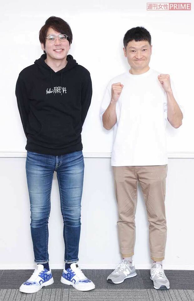 元ザブングルの松尾陽介(左)と加藤歩