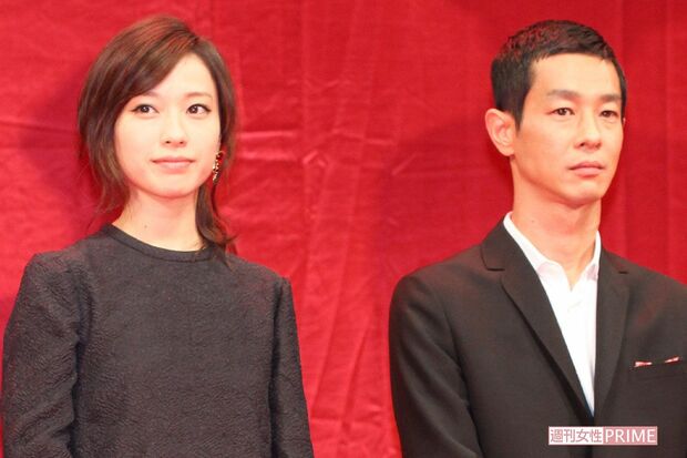 '13年公開の『劇場版SPEC〜結〜』の完成披露舞台挨拶にて 撮影/週刊女性写真班