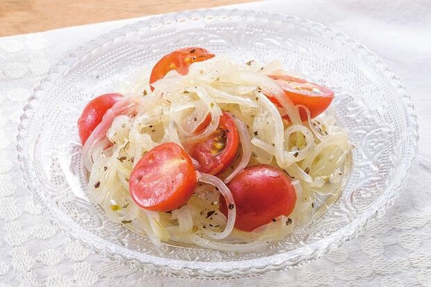 玉ねぎとトマトのマリネ