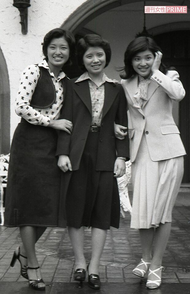 花の中三トリオ（桜田淳子、森昌子、山口百恵さん）