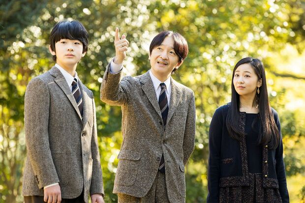 秋篠宮ご一家（'21年11月・赤坂）