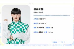 伯井太陽(ジュニアの公式ホームページより)