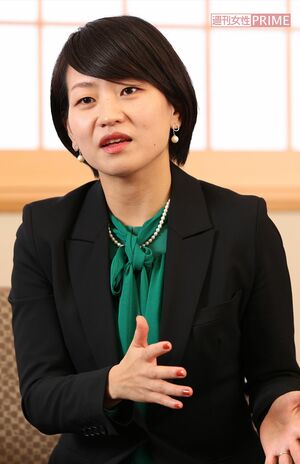 鈴木貴子外務副大臣　　撮影／齋藤周造