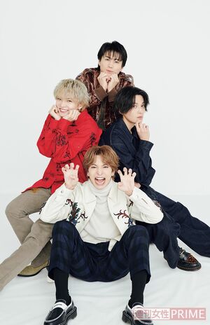 FANTASTIC 撮影/山田智絵 スタイリスト/中瀬拓外 ヘアメイク/福田翠、大貫希代美、パクヨンソン、高松れい(Luana)