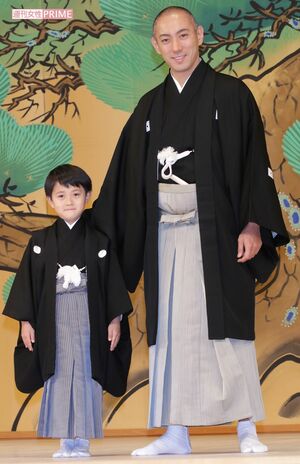 歌舞伎座で行われた異例の襲名会見