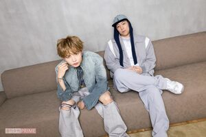 FANTASTICS 写真左から佐藤大樹、世界 撮影/矢島泰輔