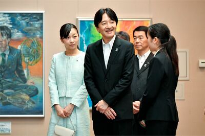 '17年7月、全国高等学校総合文化祭のため父娘で宮城県を訪問し、県美術館へ足を運ばれた